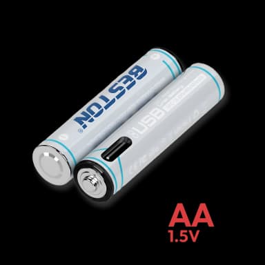 Pilas recargables vía USB