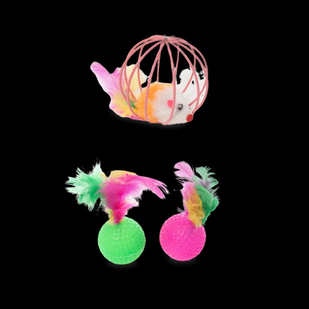 Set juegos para gatos 24 unidades - Túnel T