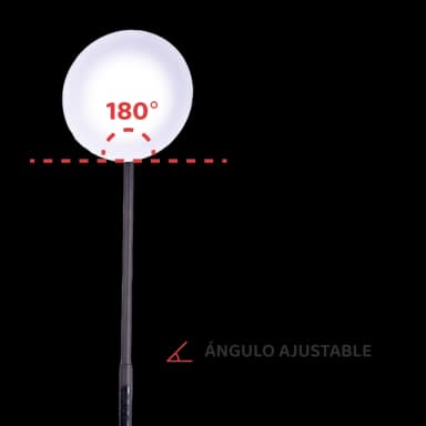 Lámpara inteligente de piso LED colores RGB