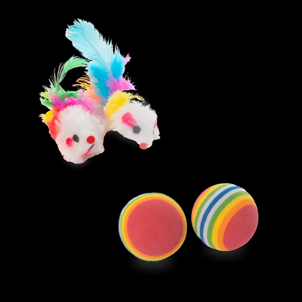 Set juegos para gatos 21 unidades