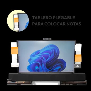 Tablero de notas para monitor de computadora - Plano
