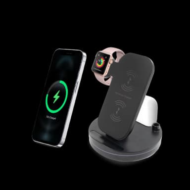 Soporte y cargador inalámbrico para celular - Circular