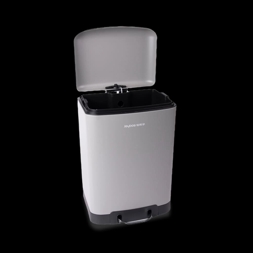 Cubo de basura de acero inoxidable 