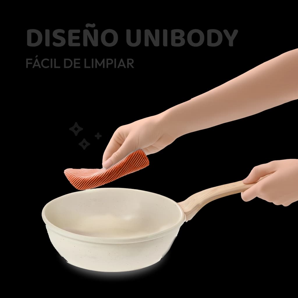 Juego de ollas antiadherentes - 4 piezas